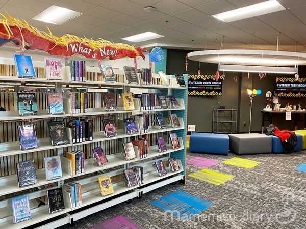 図書館の子どもエリア