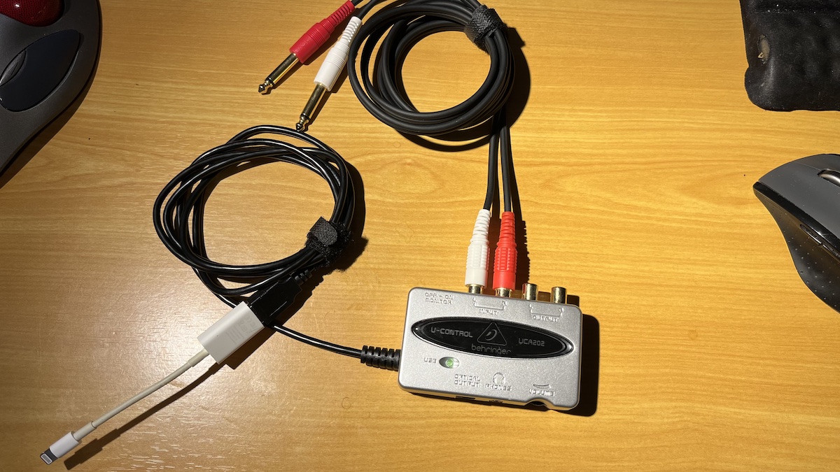 ライブパフォーマンスをラインでスマホで録画するときにおすすめ behringer UCA202 まめものはてブ