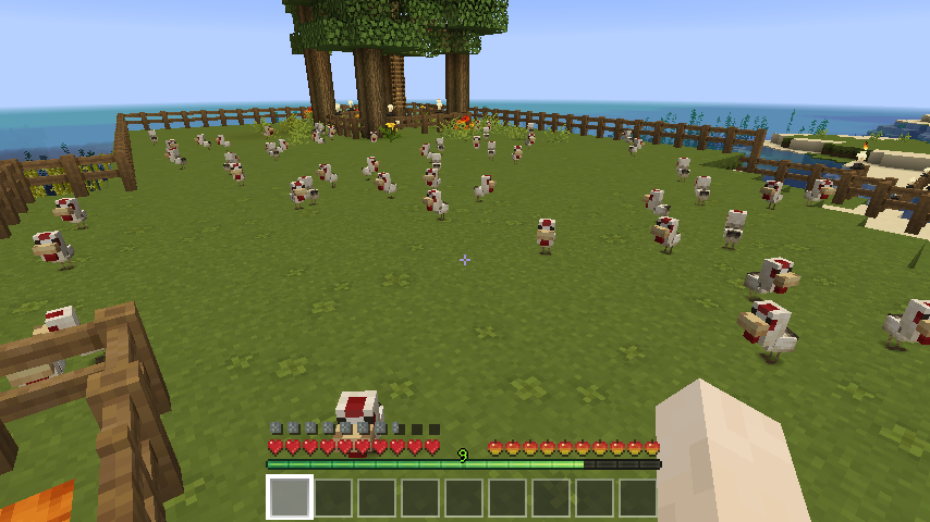 手動鶏肉製造機がどえらいことに 今ごろマイクラ日記 ときどきノベル