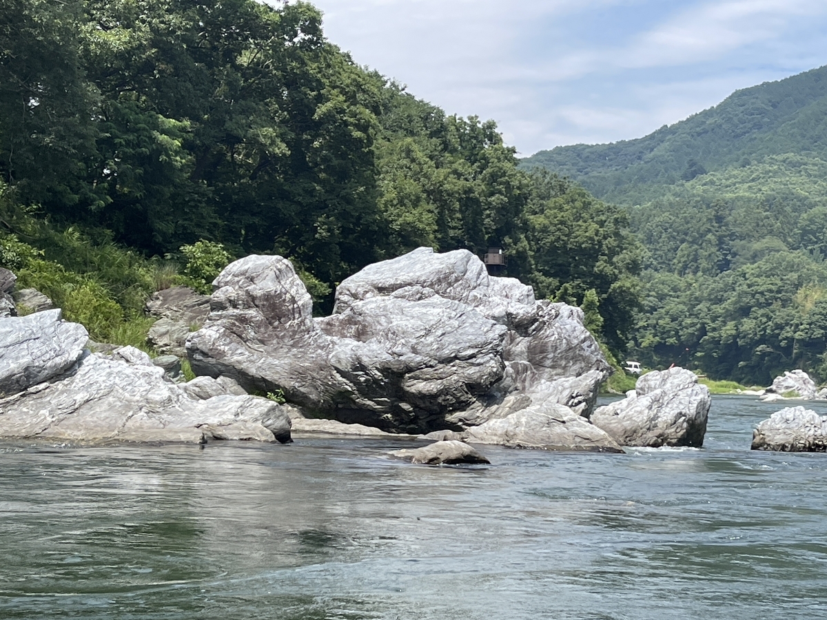 長瀞　ラクダ岩