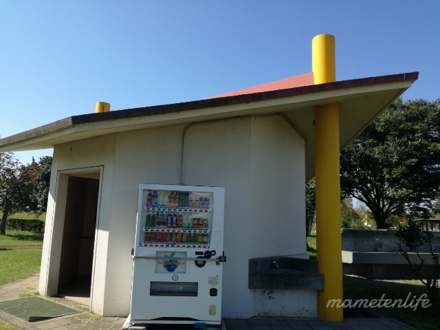 吉田ふれあい広場のバーベキュー広場トイレ