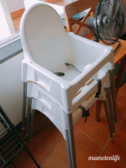 ラ・ポルタブルー(Pizzeria eBar LA PORTA BLU)の子ども用ハイチェア