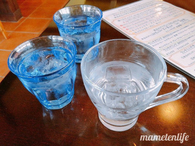 ラ・ポルタブルー(Pizzeria eBar LA PORTA BLU)のお水