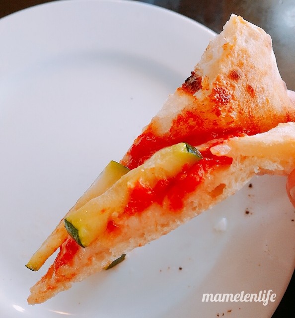 ラ・ポルタブルー(Pizzeria eBar LA PORTA BLU)のピッツァのアップ