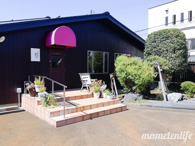あんみつ屋カフェの外見