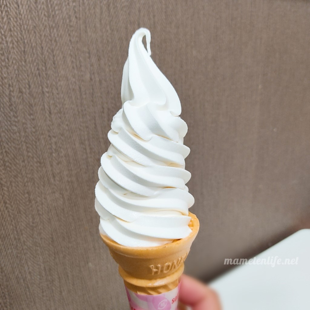 みかづきのバニラソフトクリーム