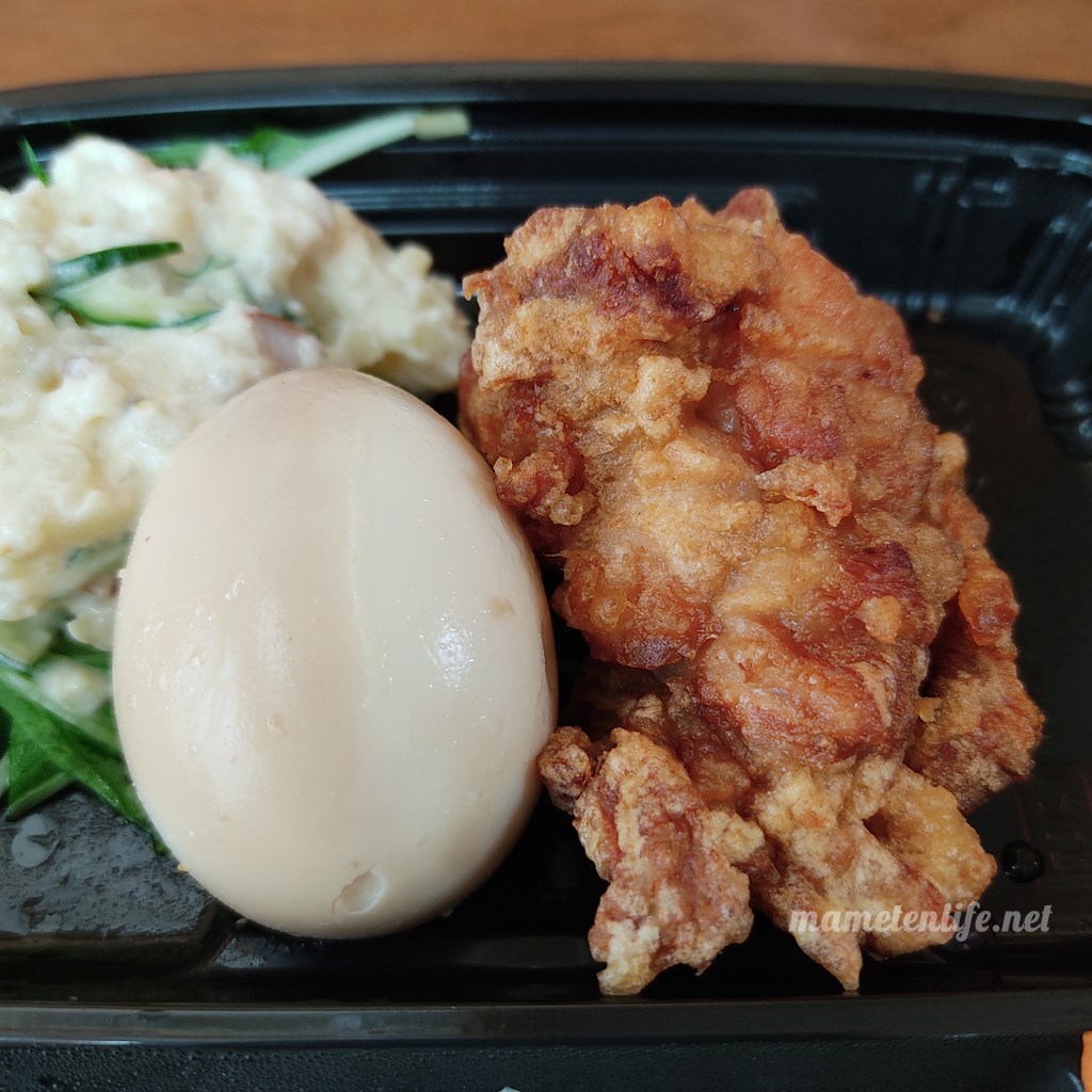 なるとキッチン新潟小針店 ザンギ弁当と特大ザンギ3種類を食べてみた まめてんライフ