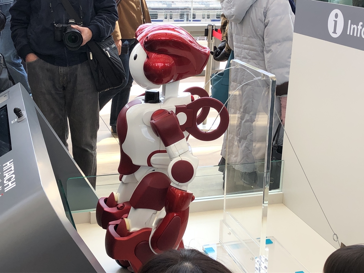 ロボットの展示