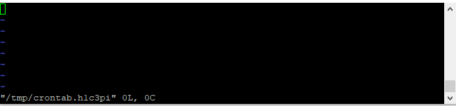 crontab