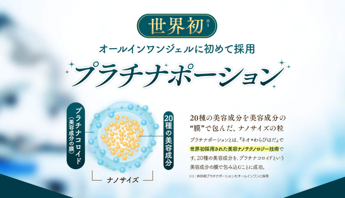 ネオわらびはだ 効果