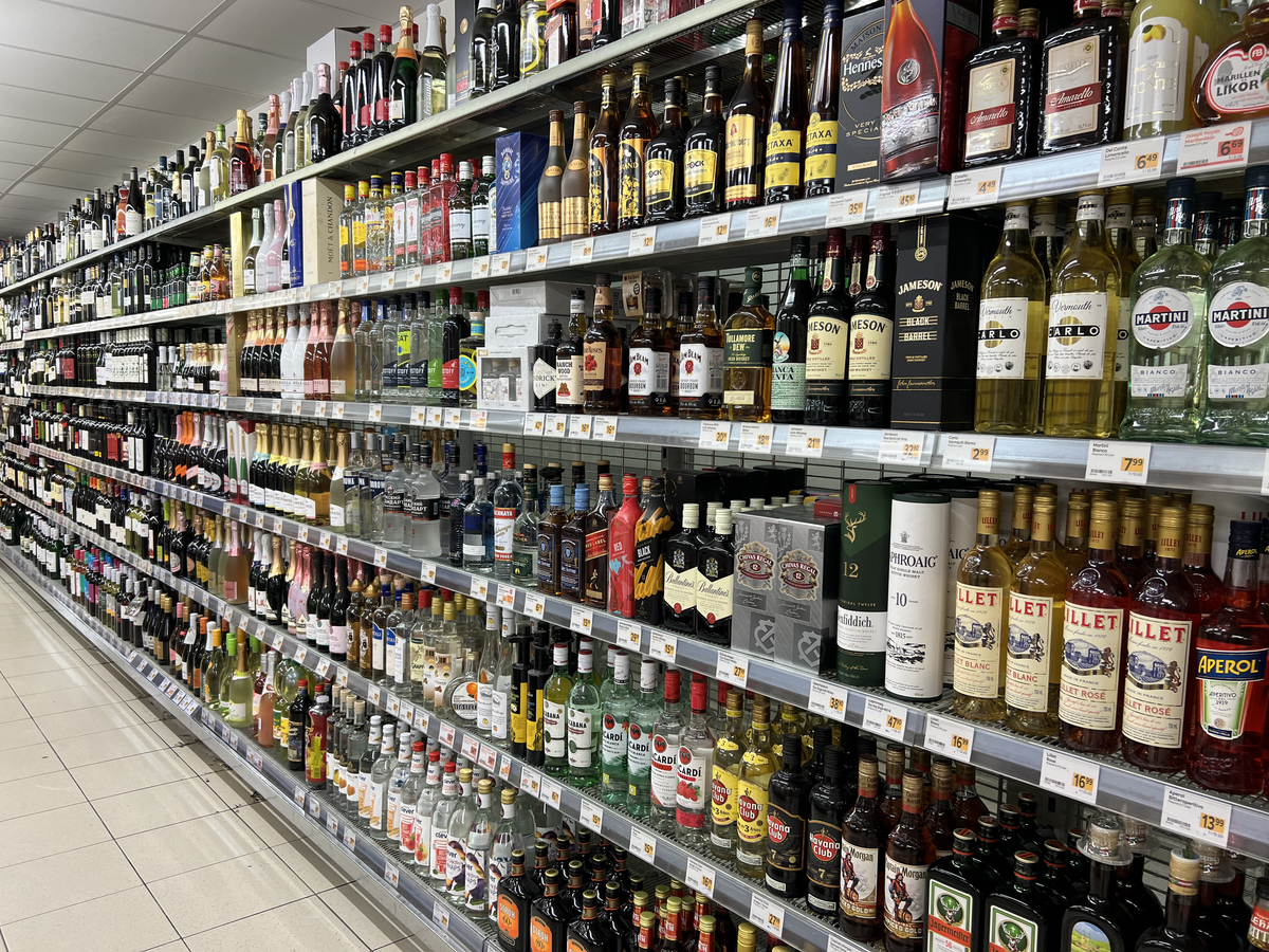 ドイツのお酒コーナー
