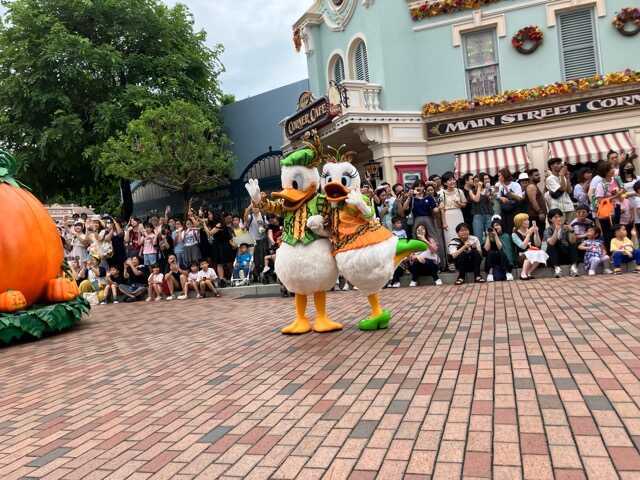 香港ディズニー】ハロウィン＊パレード、ショー、グリ
