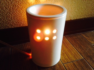 無印良品 アロマランプ画像