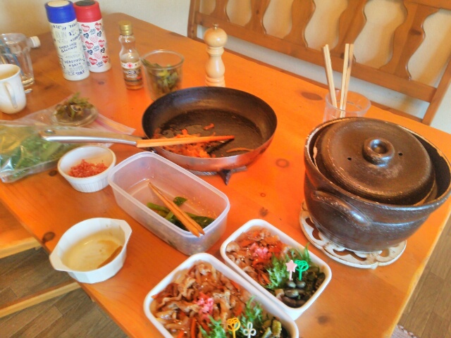 お弁当作り画像