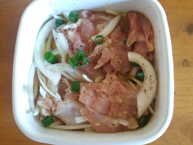 鶏もも肉のレモンオイル漬け画像