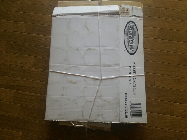 資源ゴミの段ボール画像