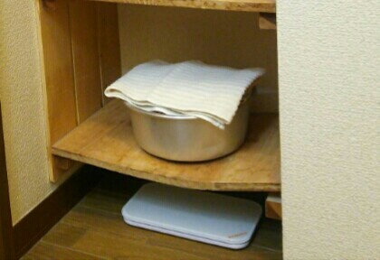 洗面所の棚画像