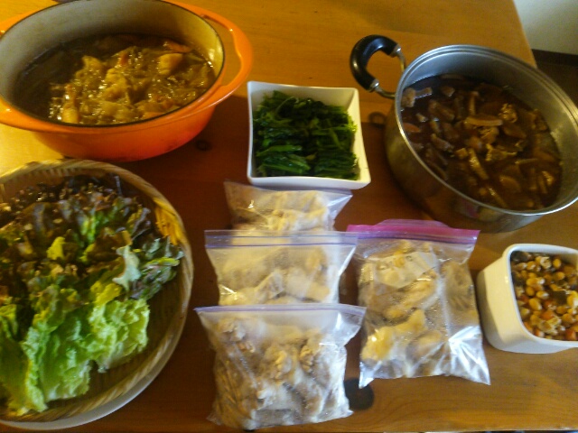 常備菜と作り置き【2017年1月8日】