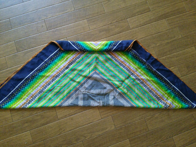 祖母の形見のスカーフ