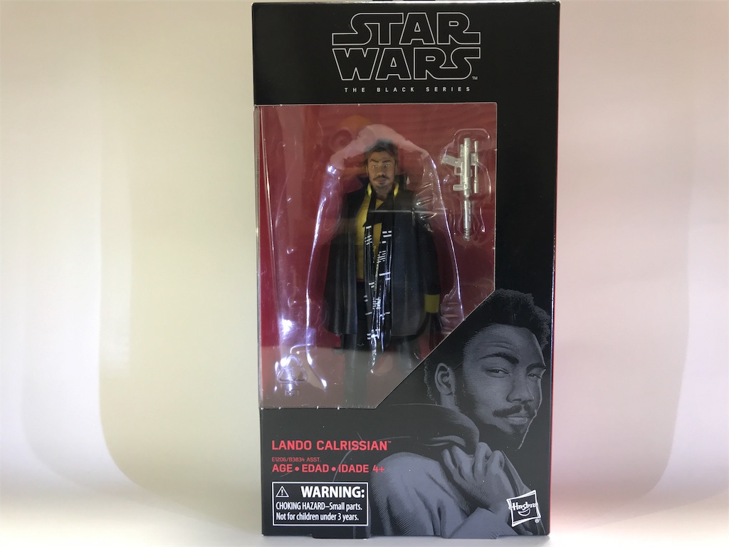 LANDO CALRISSIAN（ブラックシリーズ6インチフィギュア）レビュー - ま