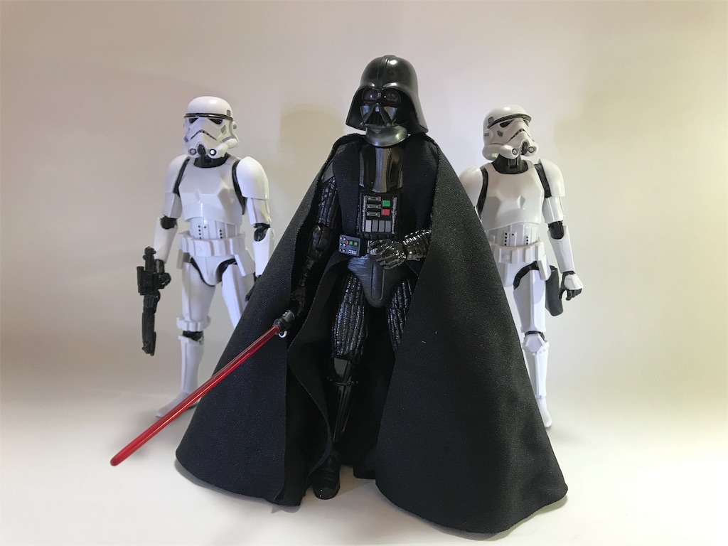 ブラックシリーズ ダースベーダー&ストームトルーパー2体 3体セット
