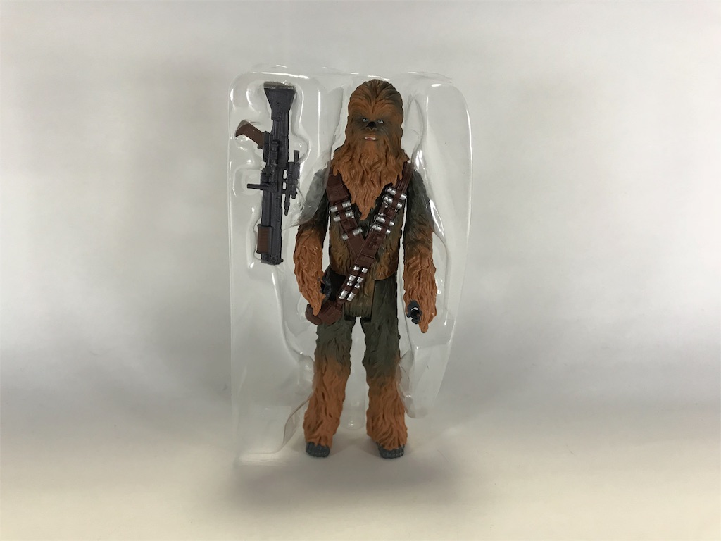 ハン・ソロ チューバッカ スターウォーズ フィギュア ベーシック 3.75 CHEWBACCA（3.75インチベーシックフィギュア）レビュー - まなーきんの