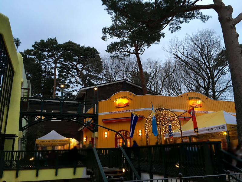 ジブリ美術館のカフェ
