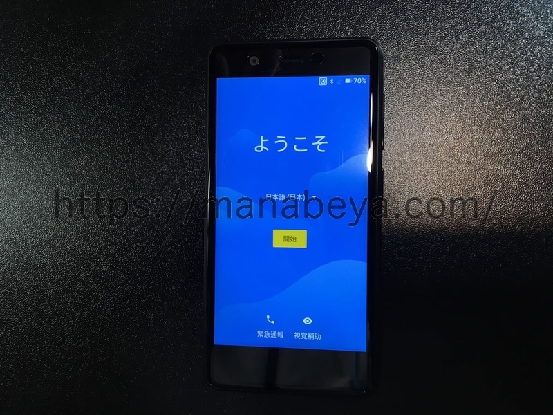 Rakuten Mini本体開封です。