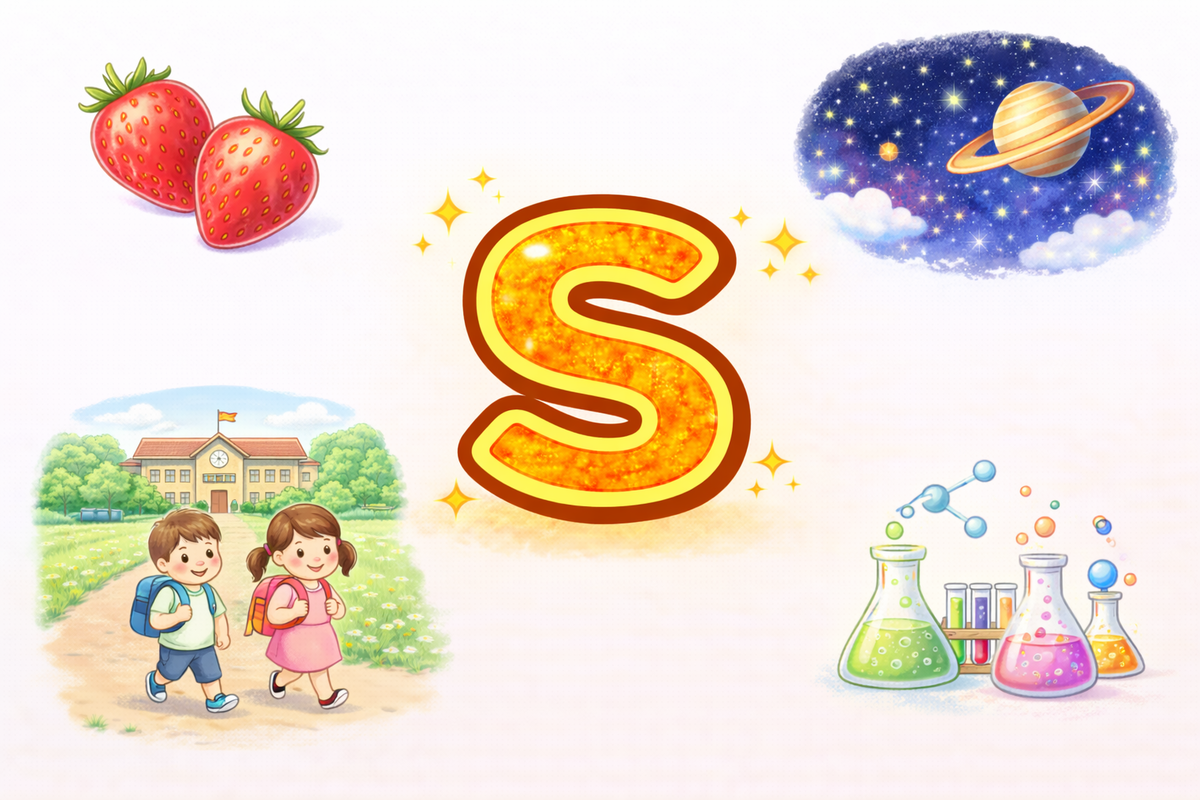 今日のアルファベット「S」 - ぼくらはみんな生きている