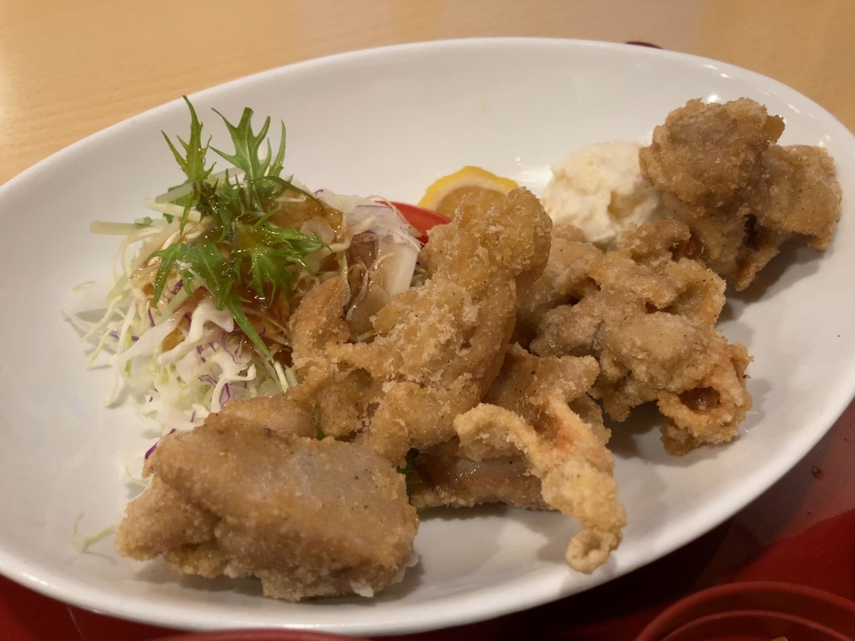 ジョイフルの唐揚げ