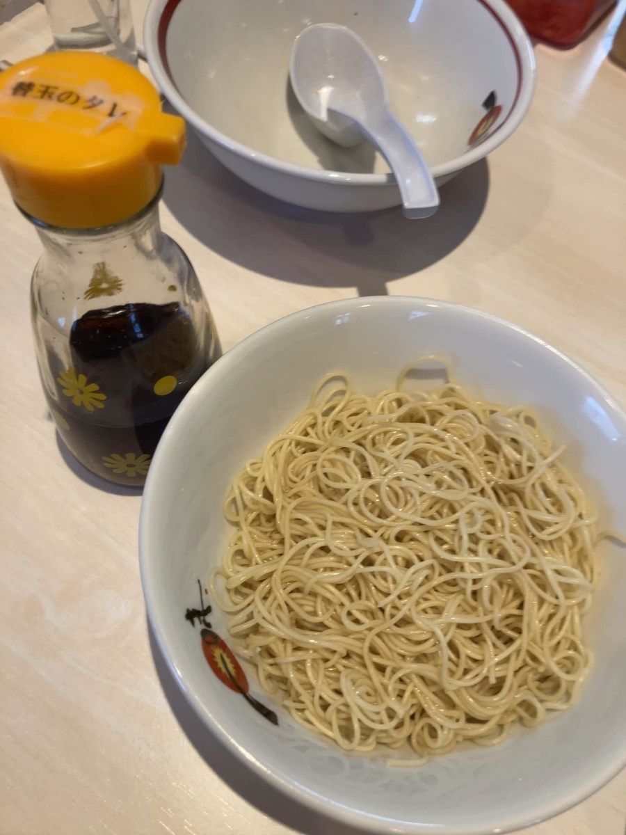 ラーメンの替え玉