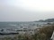 白浜から望む海（まだちょっと寒そう）
