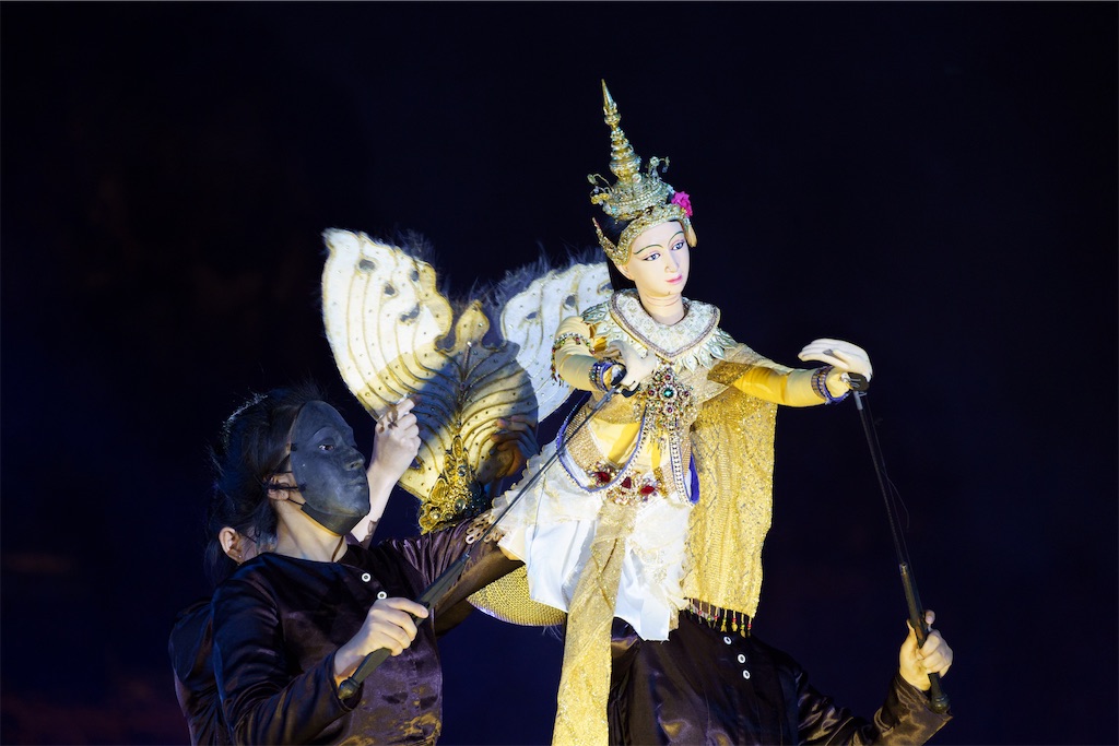 各国のラーマーヤナ、人形劇、ソロダンス「アユタヤー・コーン