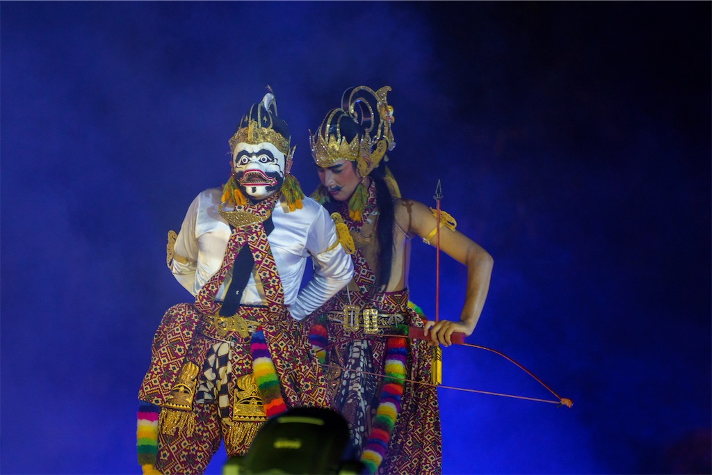 各国のラーマーヤナ、人形劇、ソロダンス「アユタヤー・コーン