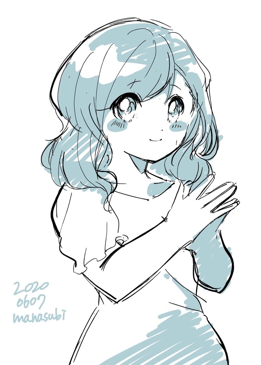 メディバンでらくがき なすび茶漬け