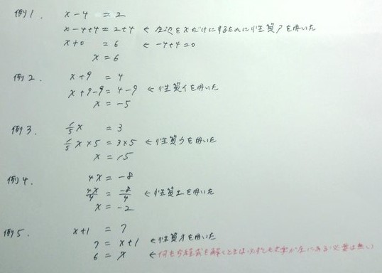 方程式とその解き方 しっしーのお計算ん向上委員会