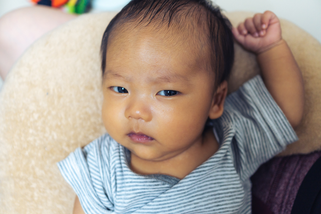 生後2ヶ月の所感 そして初めての予防接種 Mandl Life