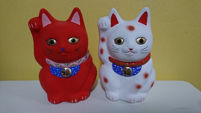 模写大津絵、酒呑猫 Aka-Urushi-Funamori-Iwai-Neko（Red urushi SHIP'S CAT