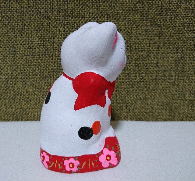 招き猫60【福岡】津屋崎人形/原田半蔵人形店 - 郷土玩具/招き猫十八番