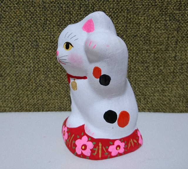 招き猫60【福岡】津屋崎人形/原田半蔵人形店 - 郷土玩具/招き猫十八番