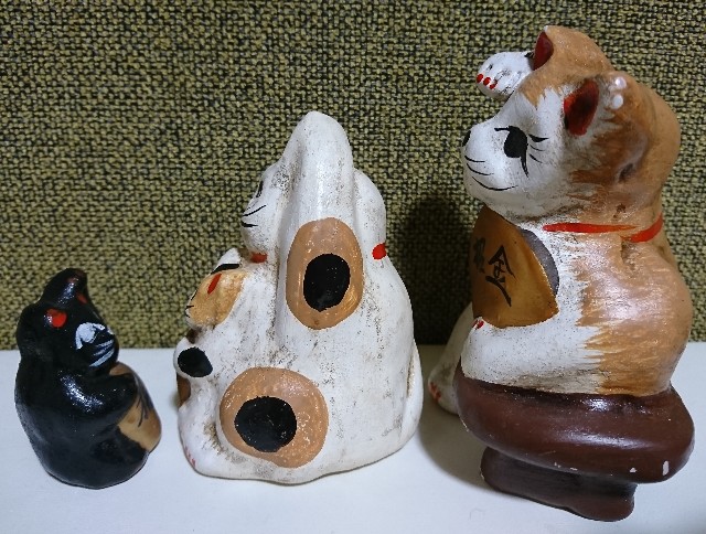 招き猫89【岐阜】奥飛騨土鈴/古民芸かじの - 郷土玩具/招き猫十八番