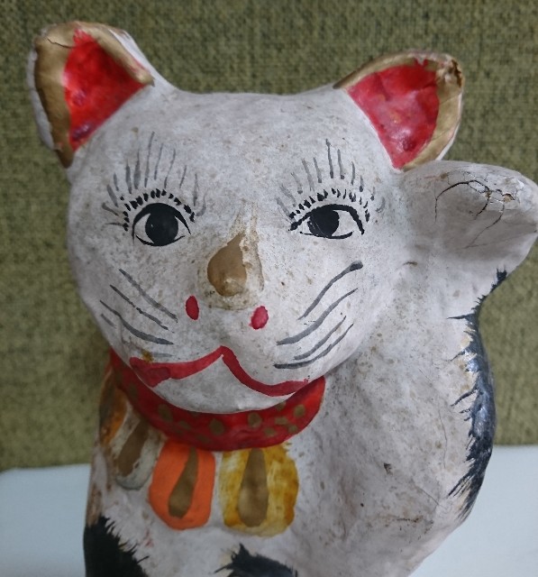 招き猫105【広島】常石張子 - 郷土玩具/招き猫十八番