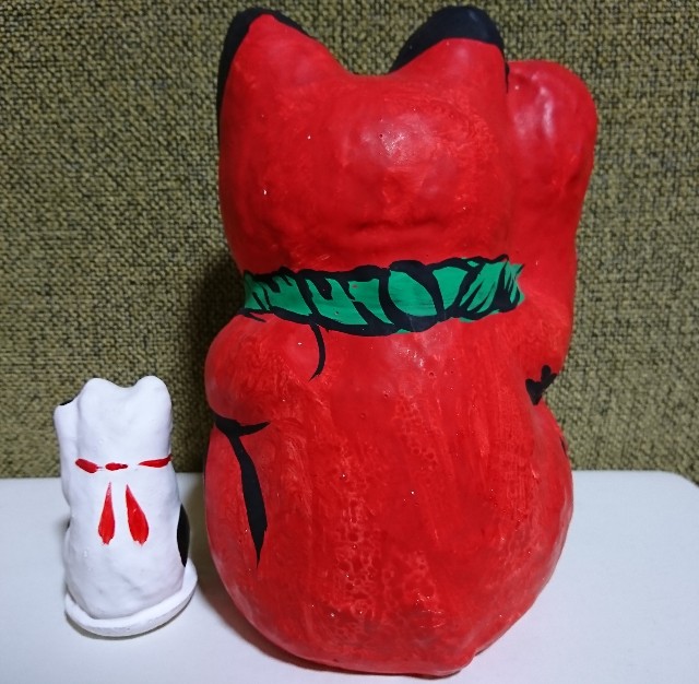 春日部張子　埼玉　招き猫　郷土玩具　金千両 招き猫100の6【埼玉】春日部張子 - 郷土玩具/招き猫十八番