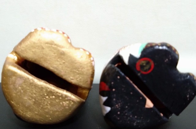 招き猫136の3【神奈川】蝉丸工房 - 郷土玩具/招き猫十八番