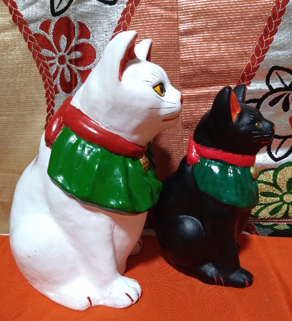 招き猫49の2【島根】長浜人形/日下義明商店 - 郷土玩具/招き猫十八番