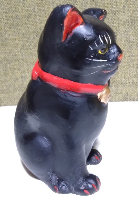 招き猫49の3【島根】長浜人形/日下義明商店 - 郷土玩具/招き猫十八番