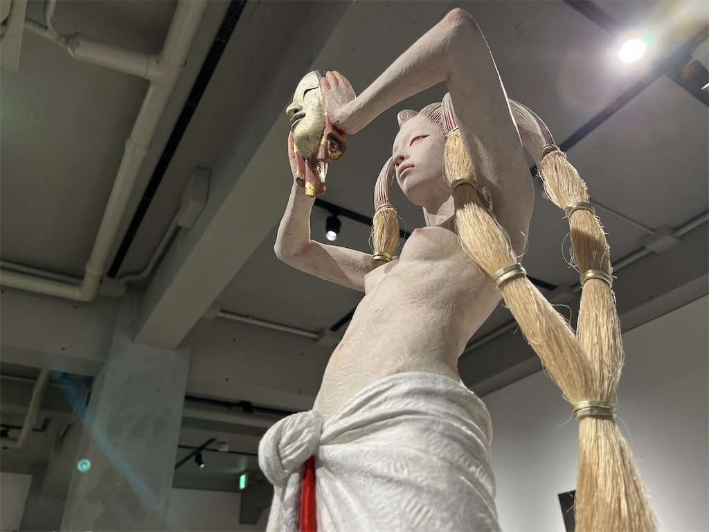 彫刻家「清水ちえ」 来日展示 - はんなりマンゴー