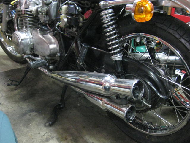 ホンダCB550four マフラー純正片側