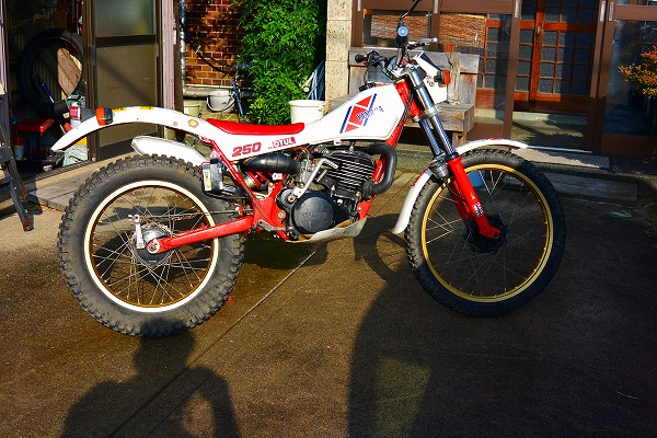 格安！ ヤマハ 250cc スコティッシュ トライアル車 30年物 バイク 格安