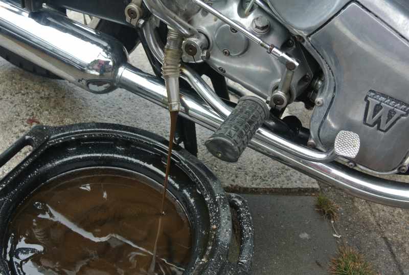 2021年 春の一斉オイル交換 万年NA バイク日記